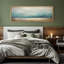 «Minimal Landscape Modern Abstract Coastal Serene Ocean Horizon», reproduction sur toile-98042020-111665125