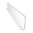 Rebrilliant® 22 X 3" Clear Floating Shelf Wall Mount Shelf Lip Stopper Shelf Guard Divider Plexiglass Edge Protection 1FDD0301053B40A99C173D39169A3814