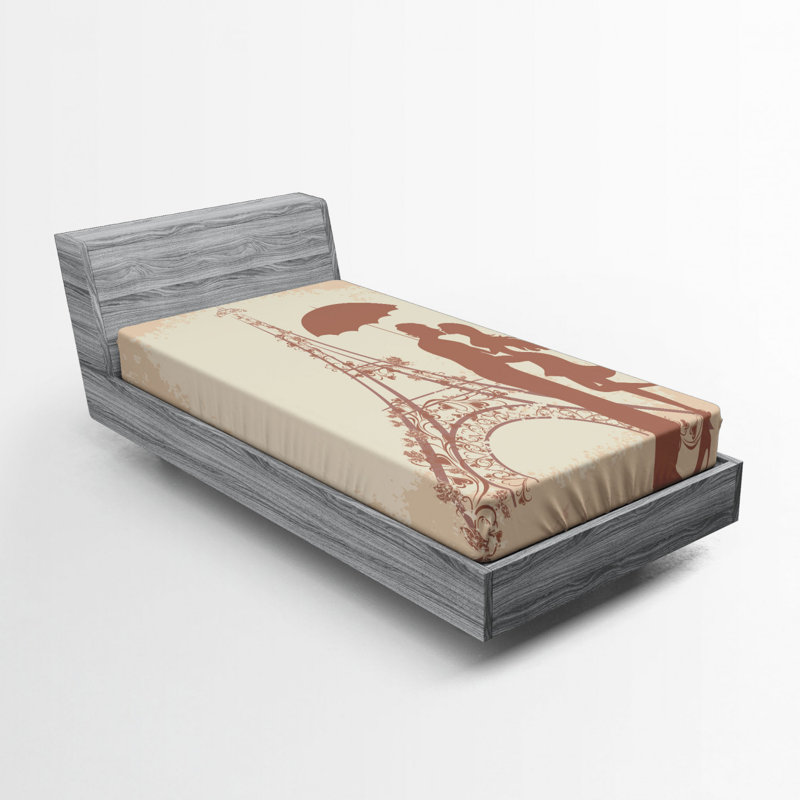 Microfiber Fitted Sheet, Twin Fitted Sheet