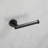 5 Bathroom Towel Rack In Matte Black Aluminium - Wall Mounted Stylish And For Bath, Bedroom, Laundry, Kitchen Easy Installation Process 5 Piece Mount Aluminium, Build, Corrosion Multiple Room Uses-175174170
