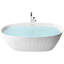 Mailloux 1700mm x 800mm Freestanding Acrylic Bathtub