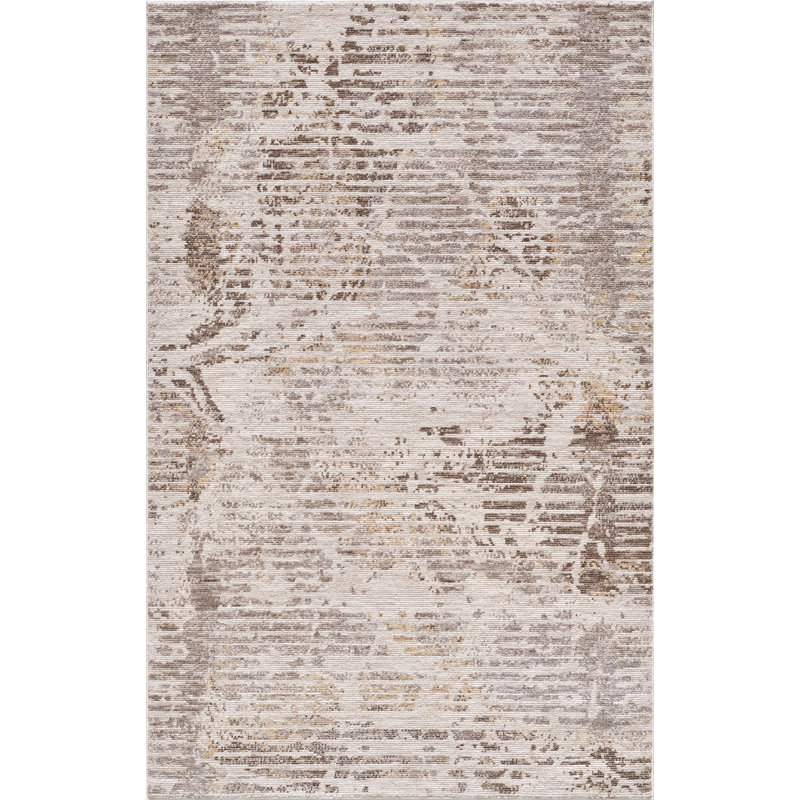 Mira Landscape Machine Woven Performance Area Rug - Sienna - 7'10" x 11', 7'10" x 11'