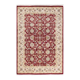 Classic One-of-a-Kind 4' 1" X 6' 0" Hand Knotted Area Rug