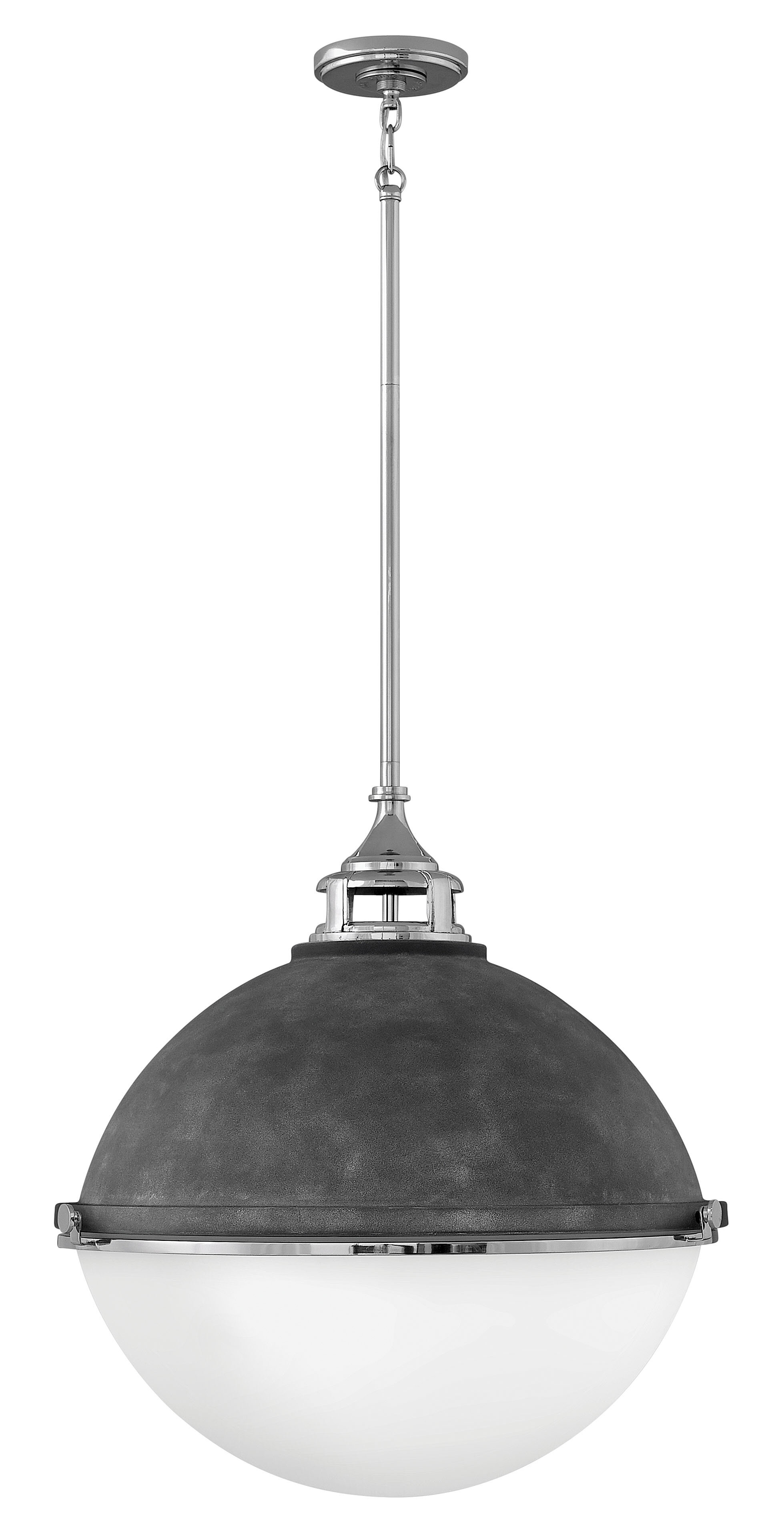 Globe Chandeliers 3-Light Metal Pendant Lighting, Galtlap Vintage