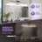 24" Chrome Modern Dimmable Integrated LED Bar Bathroom Vanity Light, Wall Sconce-413015927