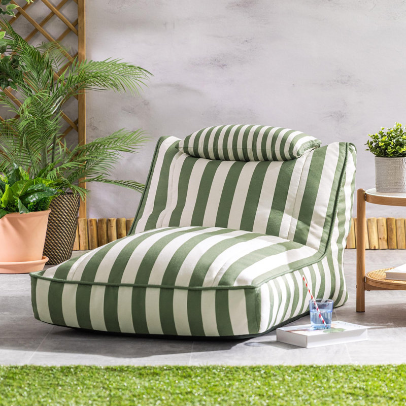 Polyester Blend Outdoor Friendly Refillable Bean Bag Chair