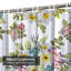 Rideau de douche imperméable à motif floral avec 12 crochets-601560642