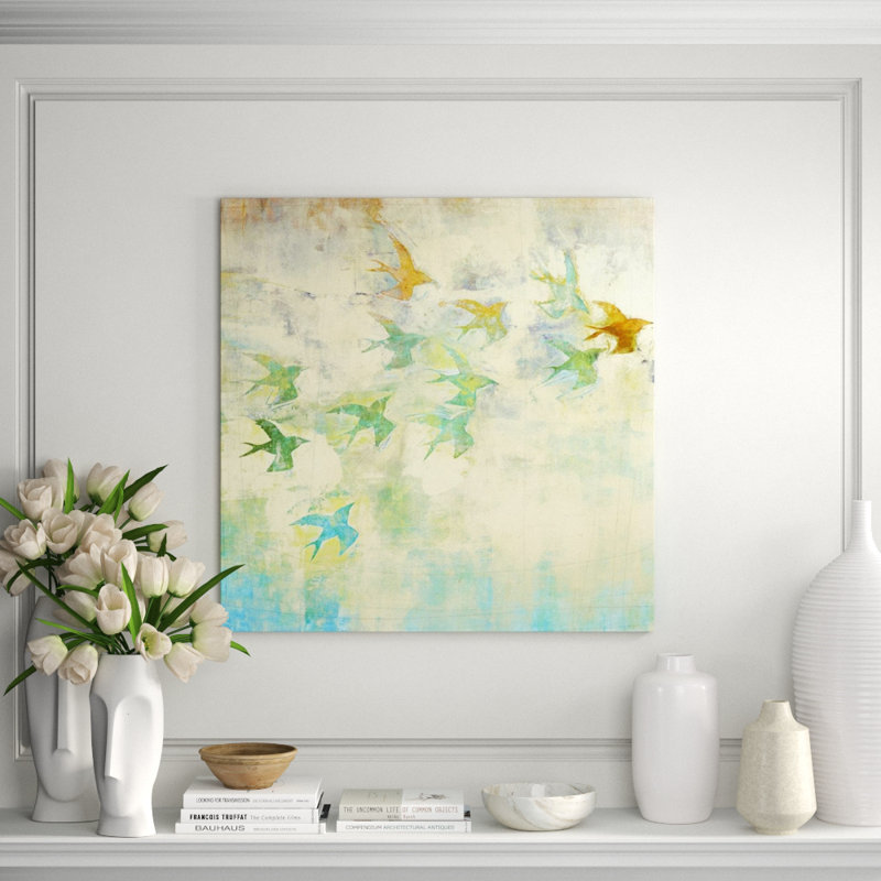 Oiseaux II Print by Maeve Harris, Plexi, 36" H x 36" W