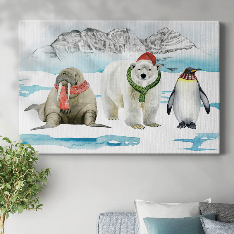 Toile tendue A-Gallery de la collection Arctique, H 12 po x l 18 po