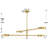 4 - Light Dimmable Modern Linear Chandelier-1939949672