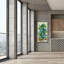 «Green Branches 1» par Silvia Vassileva, art mural sur toile-796681302