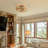 22" 7-Blades Classic Caged Ceiling Fan with Remote Control and Light Kit Included
