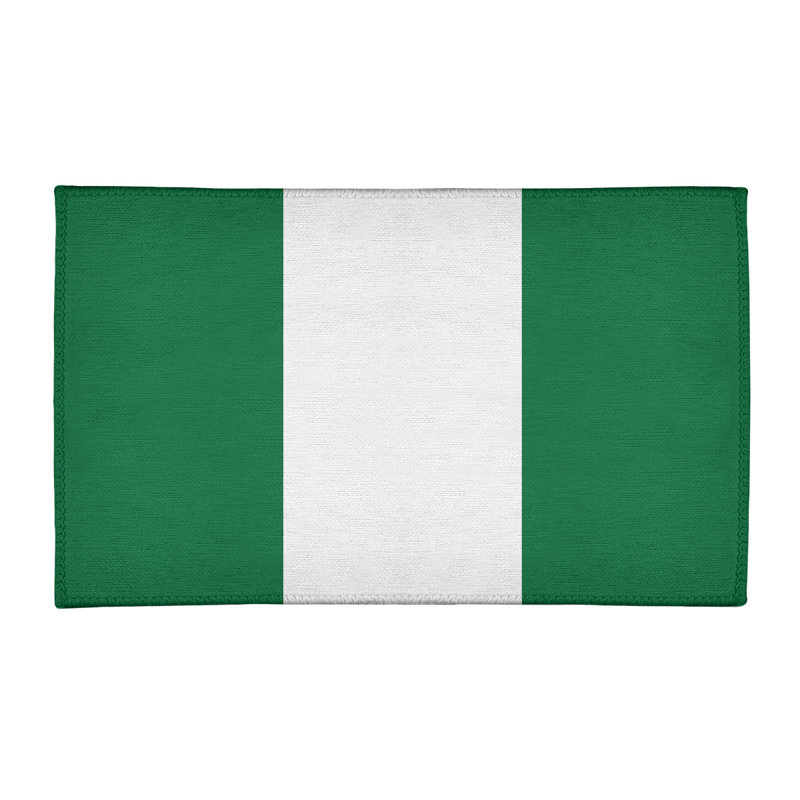 Tapis en poly à rayures de football philadelphia retour, Rectangle 2 pi x 3 pi