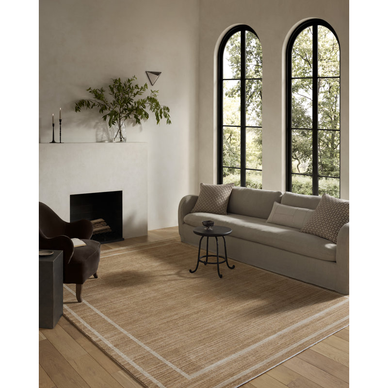 Tapis brun clair Jeremiah Brent x Loloi, Camel, 9'6" x 13'2"
