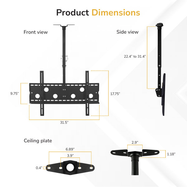 Dimensions du produit