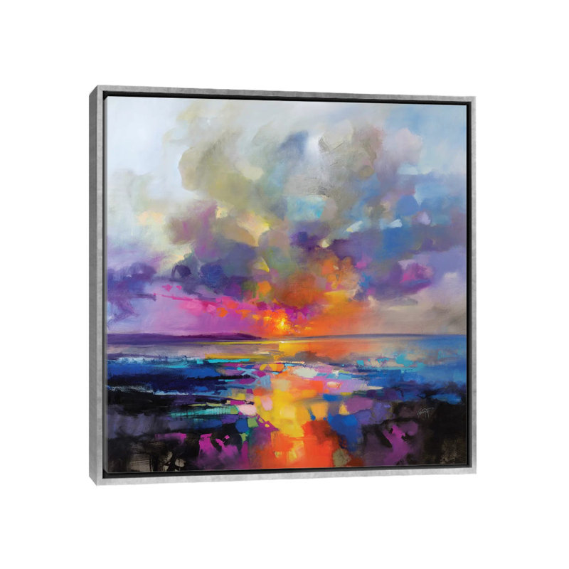 Main Sequence par Scott Naismith - reproduction d'art, Aucun mat, H 26 po x l 26 po x P 1,5 po, Toile avec cadre argenté