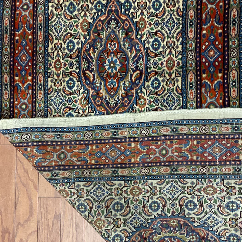 Chemin de table en laine fabriqué à la main Tabriz Herat