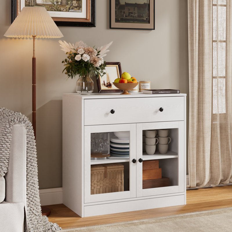 Armoire d'appoint 32 portes 2 portes, Blanc