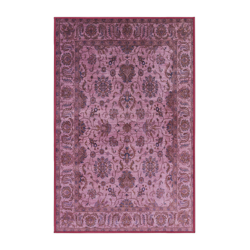 Tapis rose Rose, Rectangle 5 pi x 8 pi
