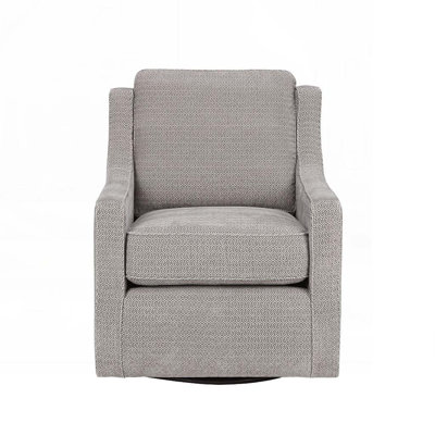 Upholstered 360 degree Swivel Chair