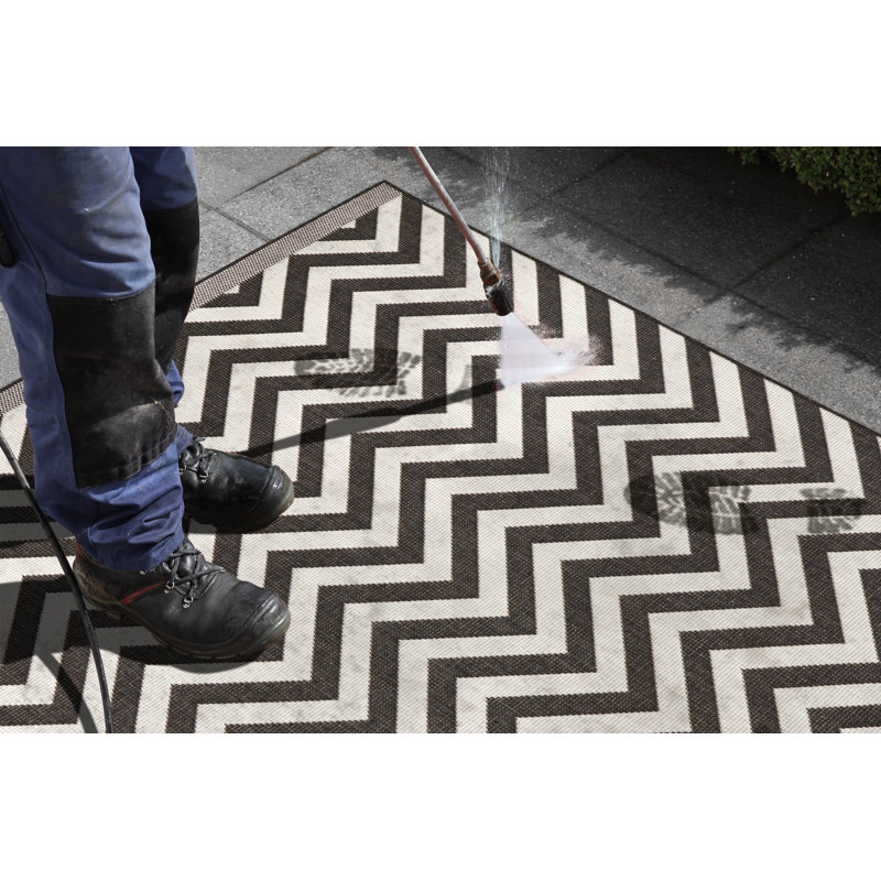 Palma Woven Black Rug, Runner 80 x 350cm
