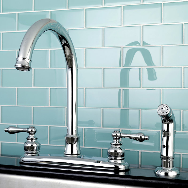Robinet de cuisine Kingston, Chrome poli