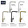 Essence Pull Out Single Handle Kitchen Faucet with Accessories