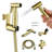 Elongated Hand Held Bidet with Faucet-60199299