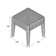 Martz Square Outdoor Side Table