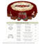 Nappe rouge en polyester lavable-237840942