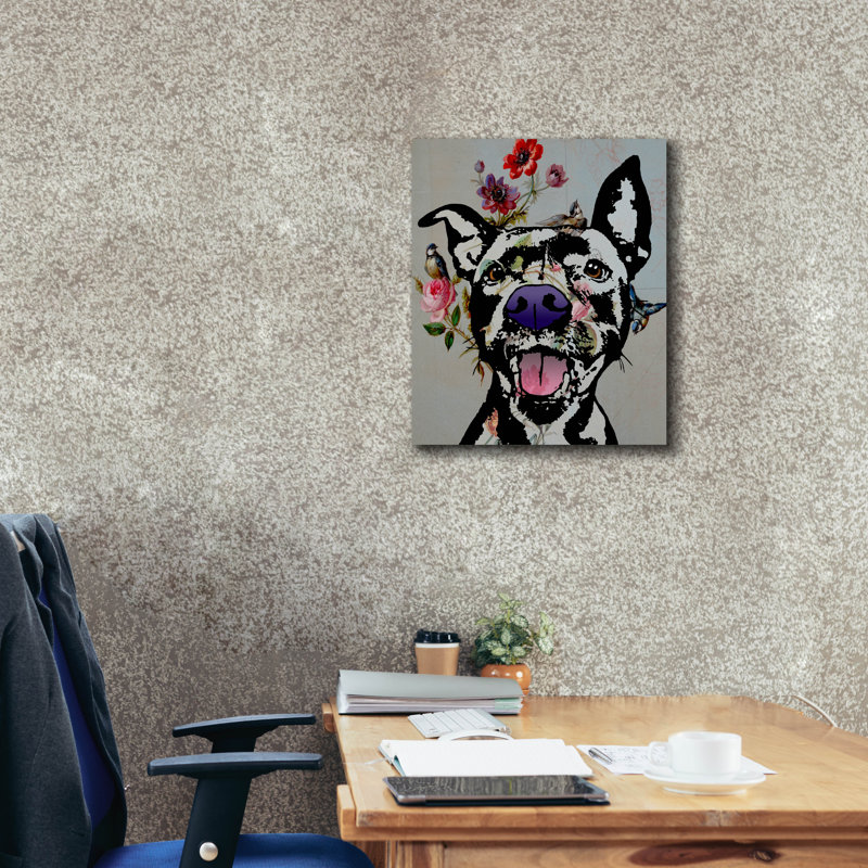 «Northeast» par Dean Russo, art mural sur toile, H 24 po x l 20 po x P 0,75 po