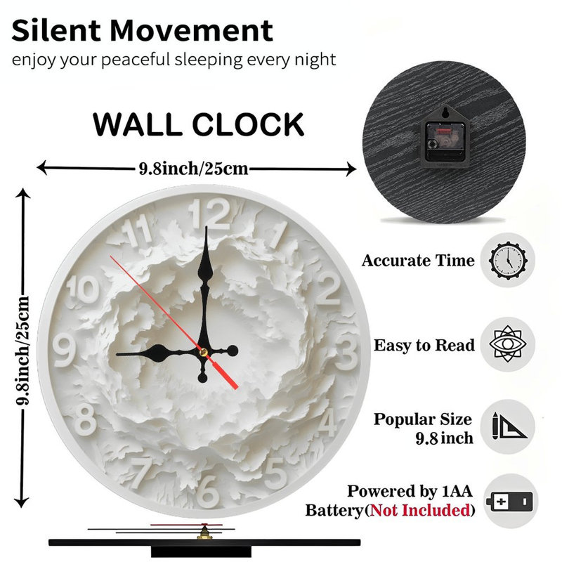 Horloge murale artistique