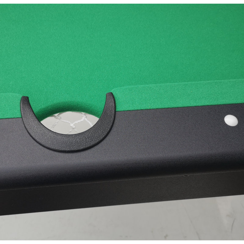Table multi-jeux 65,75 L, Vert / noir