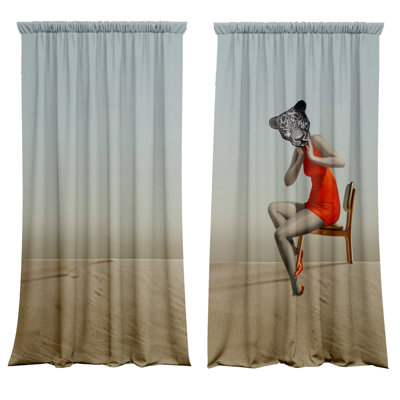 Velvet Blackout Curtain Panel Pair