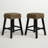 Kara Counter Stool with Solid Wood Frame