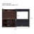 Extendable & Rotating Shoe Cabinet With 1 Drawer, 90-Degree Corner Cabinet, Multifuctional Storage Combination Cabinet