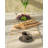 White Geometric Design Canvas Cotton Table Runner With Tassels 14" W X 71" L-569583165