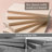 360° Rotating Multifunctional Solid Wood Floor Full Length Mirror With Hook Storage Rack For Bedroom, Living Room, Cloakroom