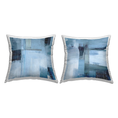 Abstract Throw Pillow