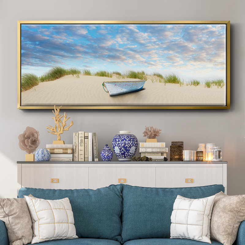 Plage - toile encadrée