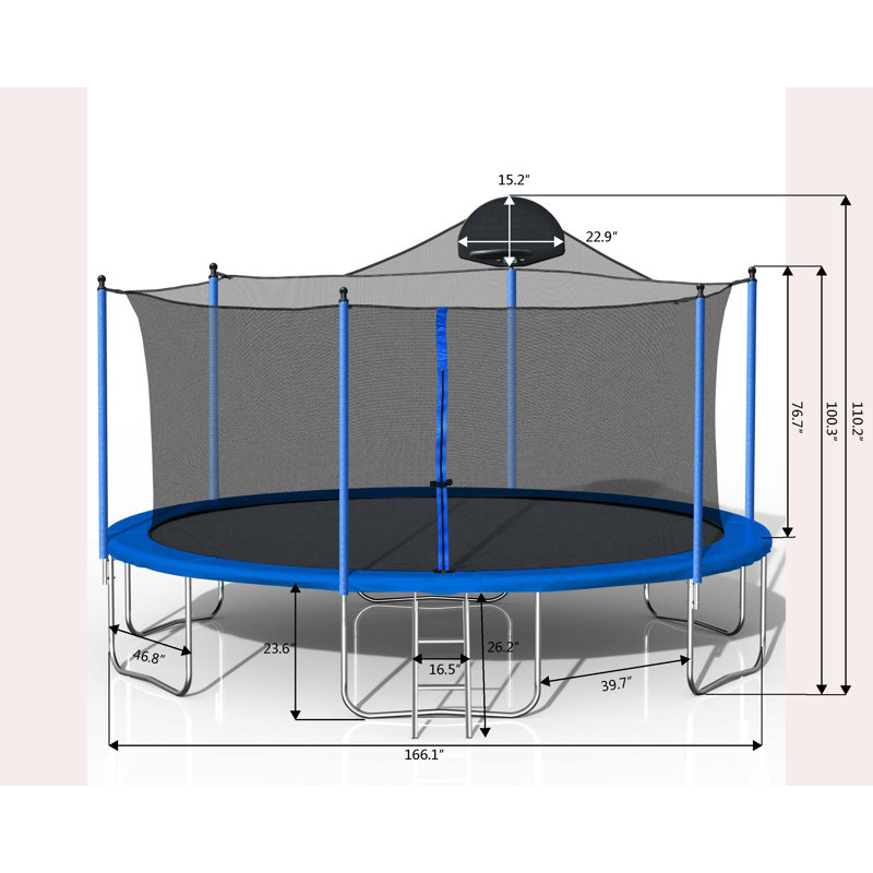 Jeu de trampoline