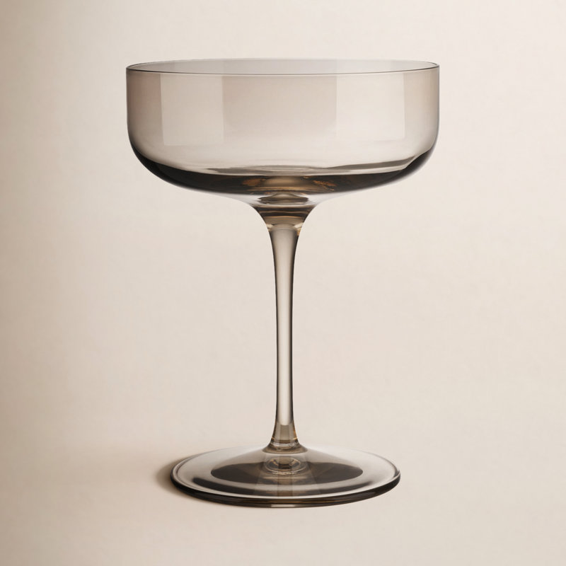 FUUM 10 oz. Crystal Coupe Glassware Set, Nomad