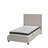 Riverdale Tufted Platform Bed with 10 Inch Pocket Spring Mattress-52247933-52247930