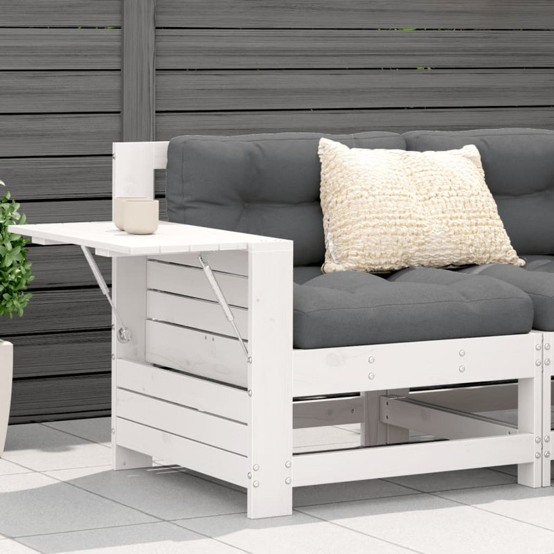 Jaxx Outdoor Lounge Chair, White
