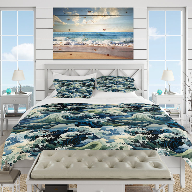 Ensemble de housse de couette Vintage Beige Minimalisme, Housse de couette pour grand lit et 2 taies décor