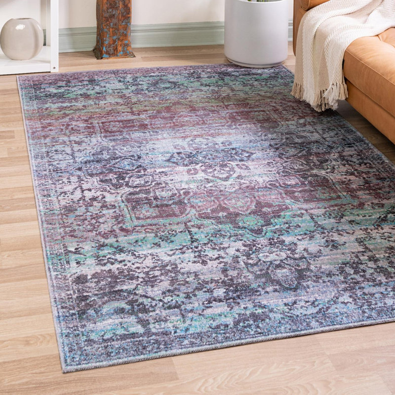 Ashington Oriental Indoor Rug, Rectangle 7'3" x 10'