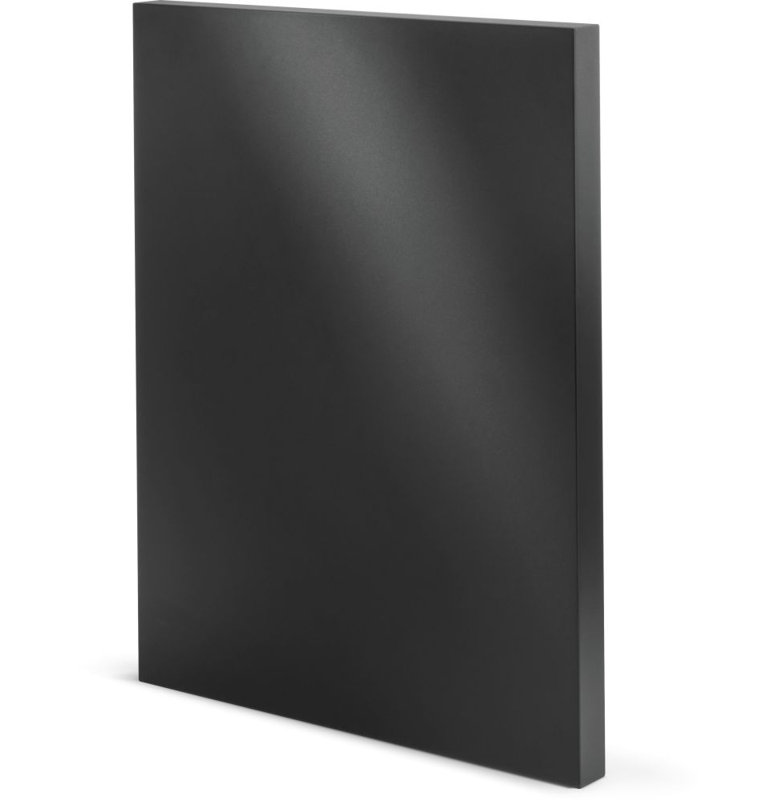 Panneau d'extrémité OASIS®, noir mat