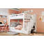 Full Over Full Bunk Bed With Shelves And 6 Storage Drawers-1243893185