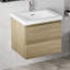 Meuble-lavabo mural simple 23,6 po avec plateau en résine Stone Carol-Ann-107963713-107780156