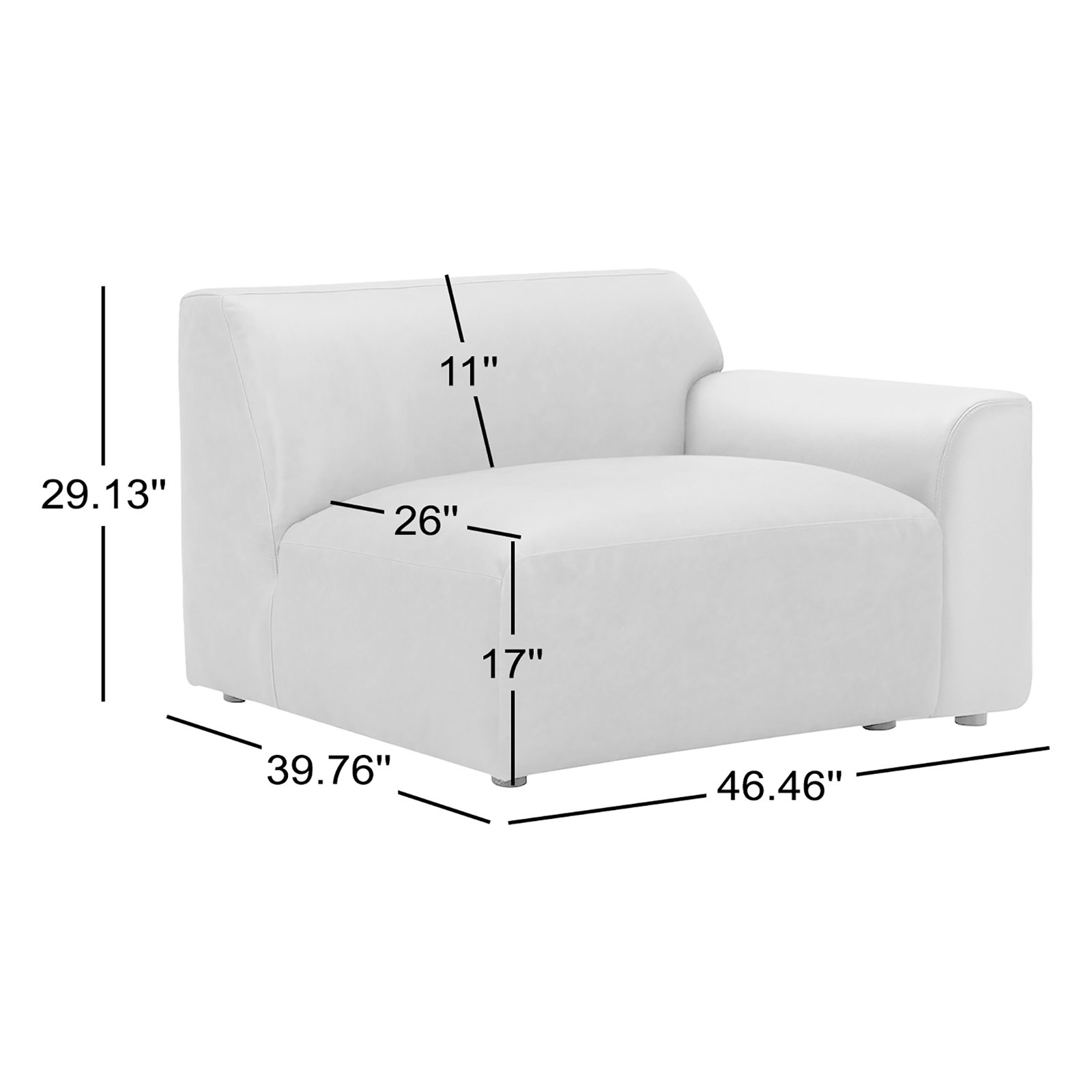 Morell Right Arm Chair